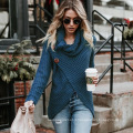 Long sleeve knit sweater